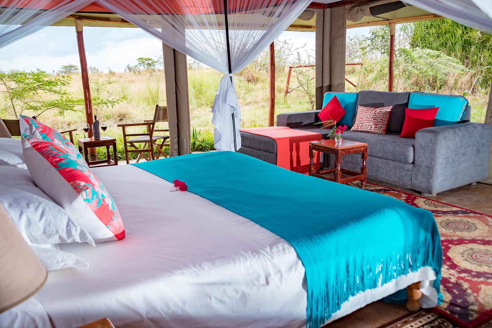 Zebra Plains Mara Camp, Western boundary, Masai Mara